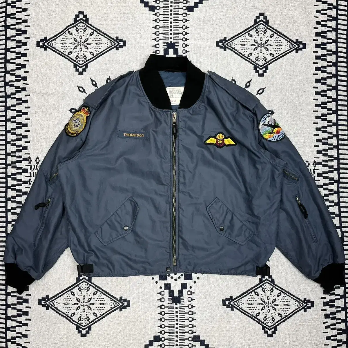 [XL] 90s CAN AIR FORCE ARMY 항공 자켓